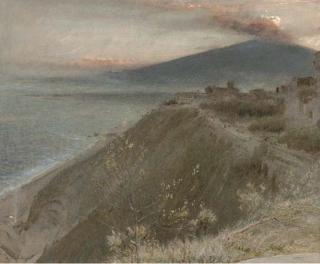 Albert Goodwin, R.W.S. - Etna And Taormina