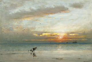 Albert Goodwin, R.W.S. - \'Sunset\'