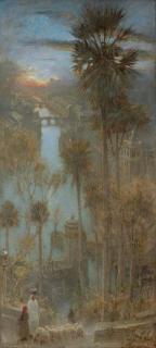 Albert Goodwin, R.W.S. - The City of Palm Trees