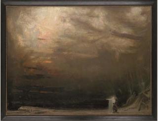 Albert Goodwin, R.W.S. - The end of the pilgrim
