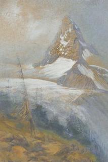 Albert Goodwin, R.W.S. - The Matterhorn, Zermatt