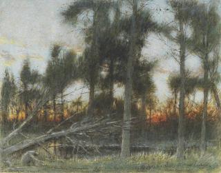 Albert Goodwin, R.W.S. - The unfaithful knight