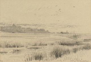 Albert Goodwin, R.W.S. - Two views of Rye