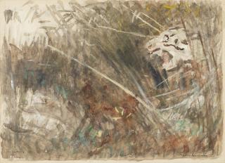 Albert Goodwin RWS - \'The Jungle\'