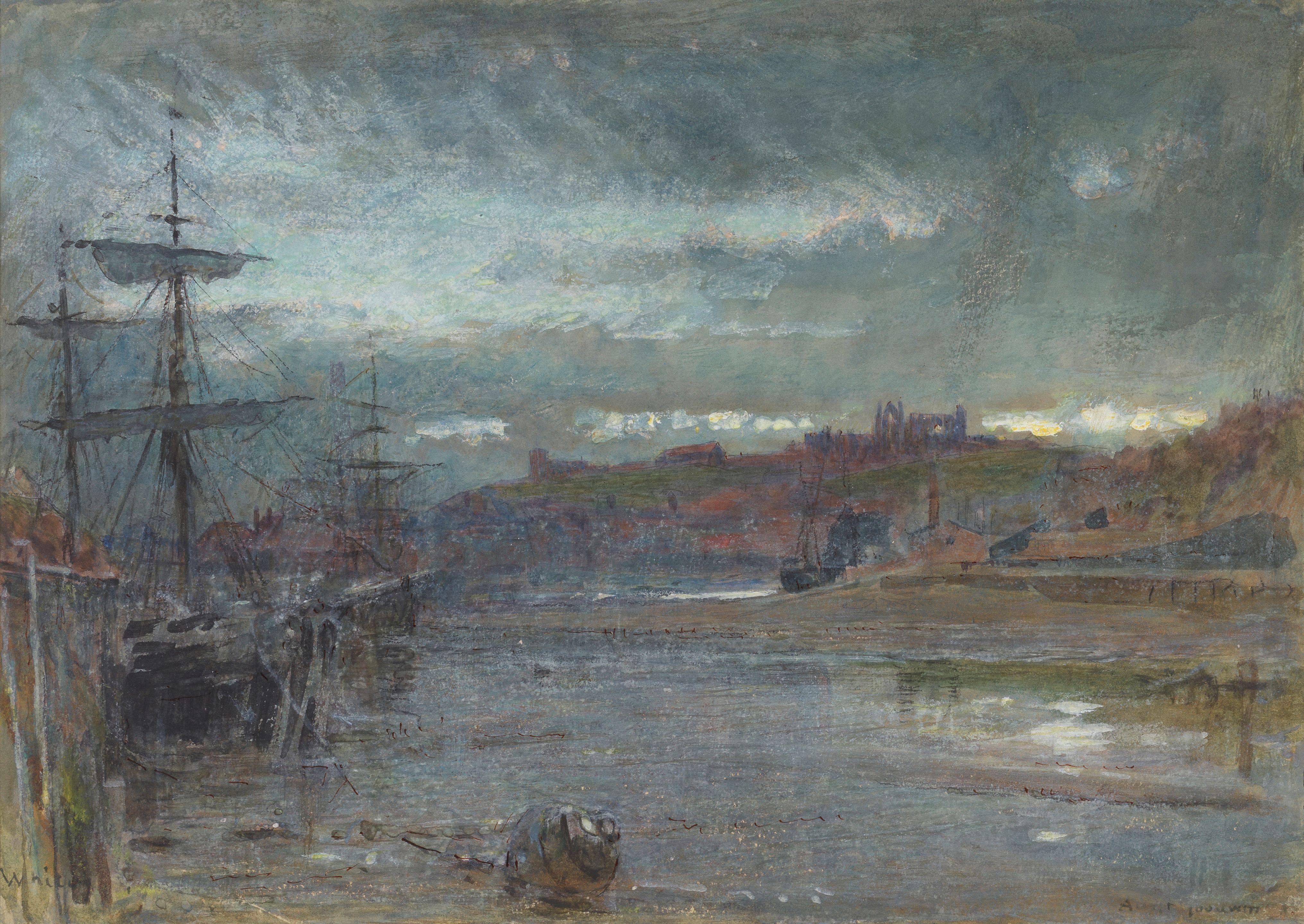 Albert Goodwin, RWS - Whitby bay