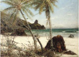 Albert Goodwin - The coral strand
