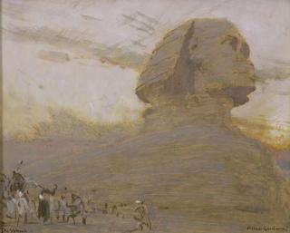 Albert Goodwin - The Sphinx