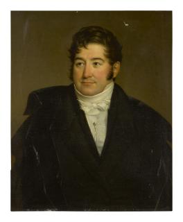 Albert Gregorius - Portrait Of A Gentleman, Half Length