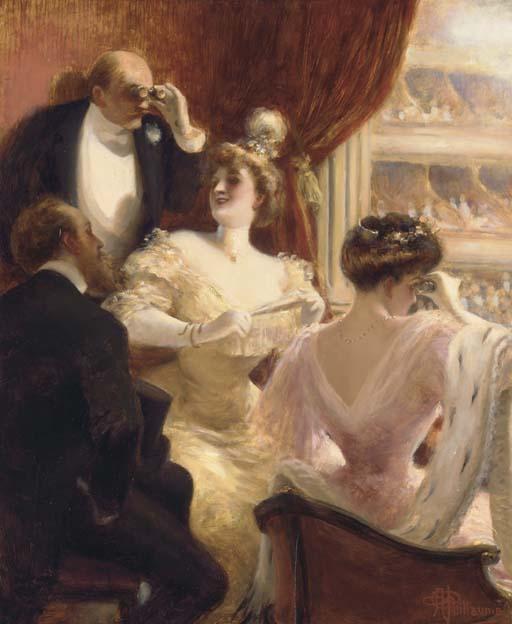 Albert Guillaume - A l\'Opéra