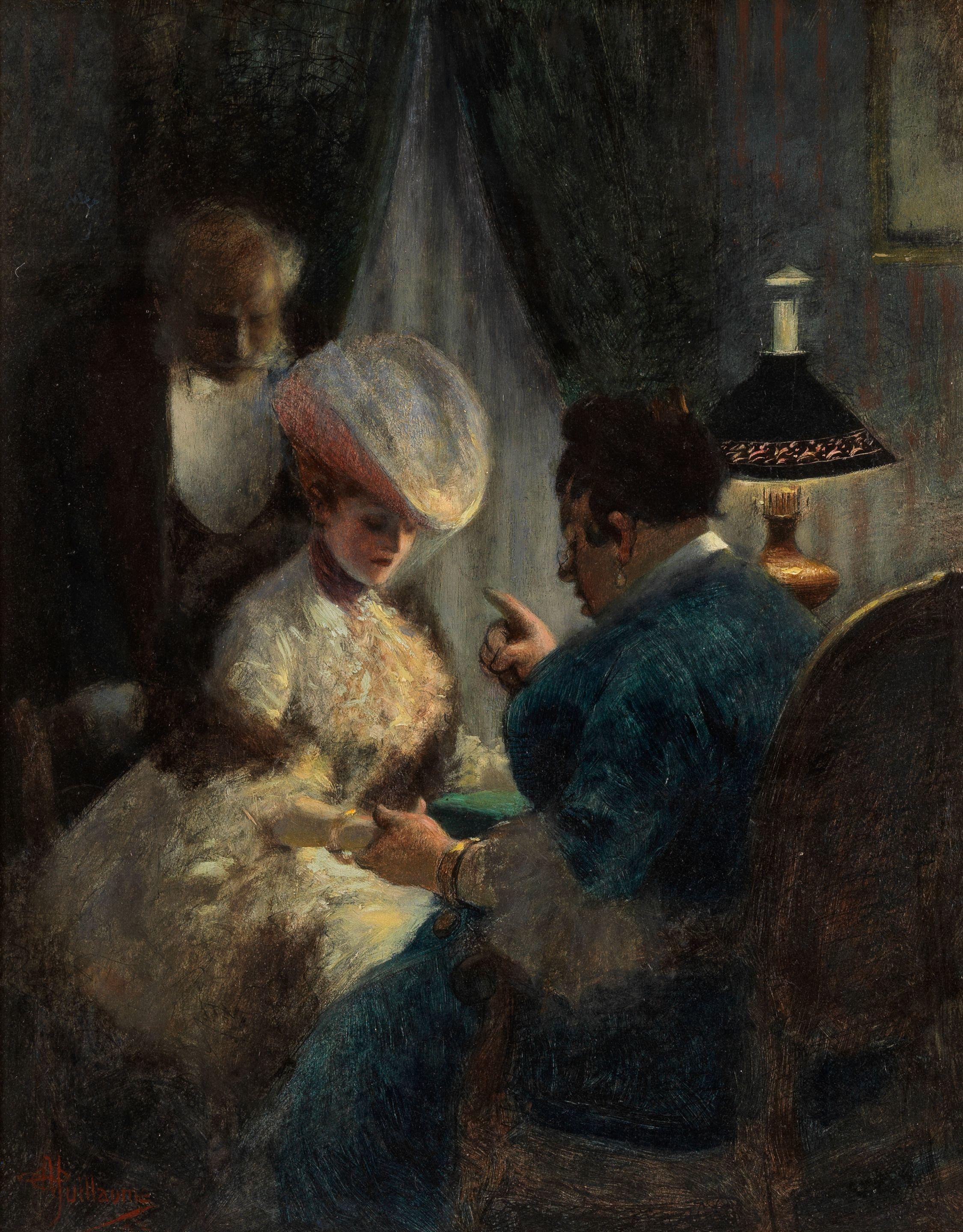 Albert Guillaume - A visit to the fortune teller