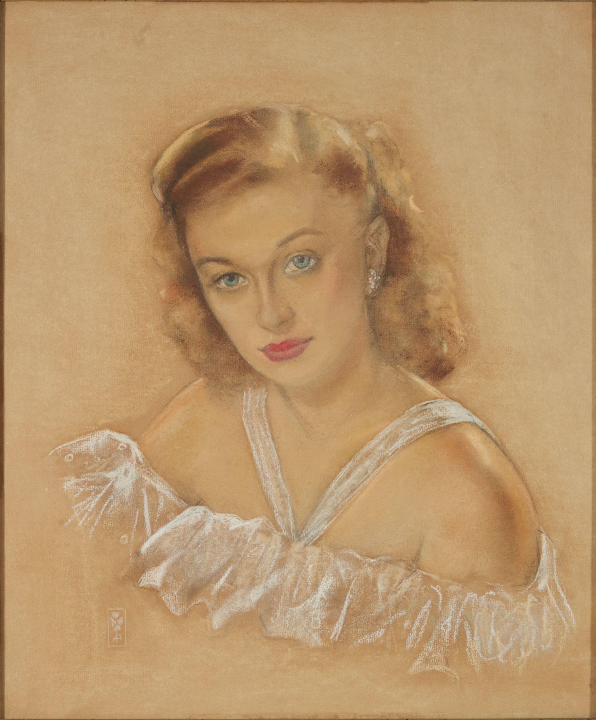 Albert Herter - Portrait of a Girl, Hollywood