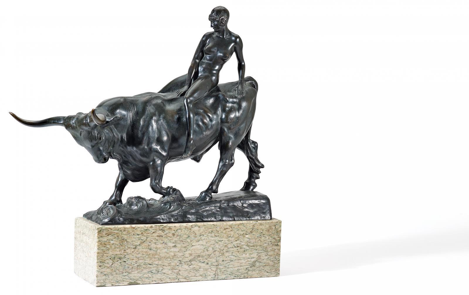 Albert Hinrich Hußmann - Europa auf dem Stier