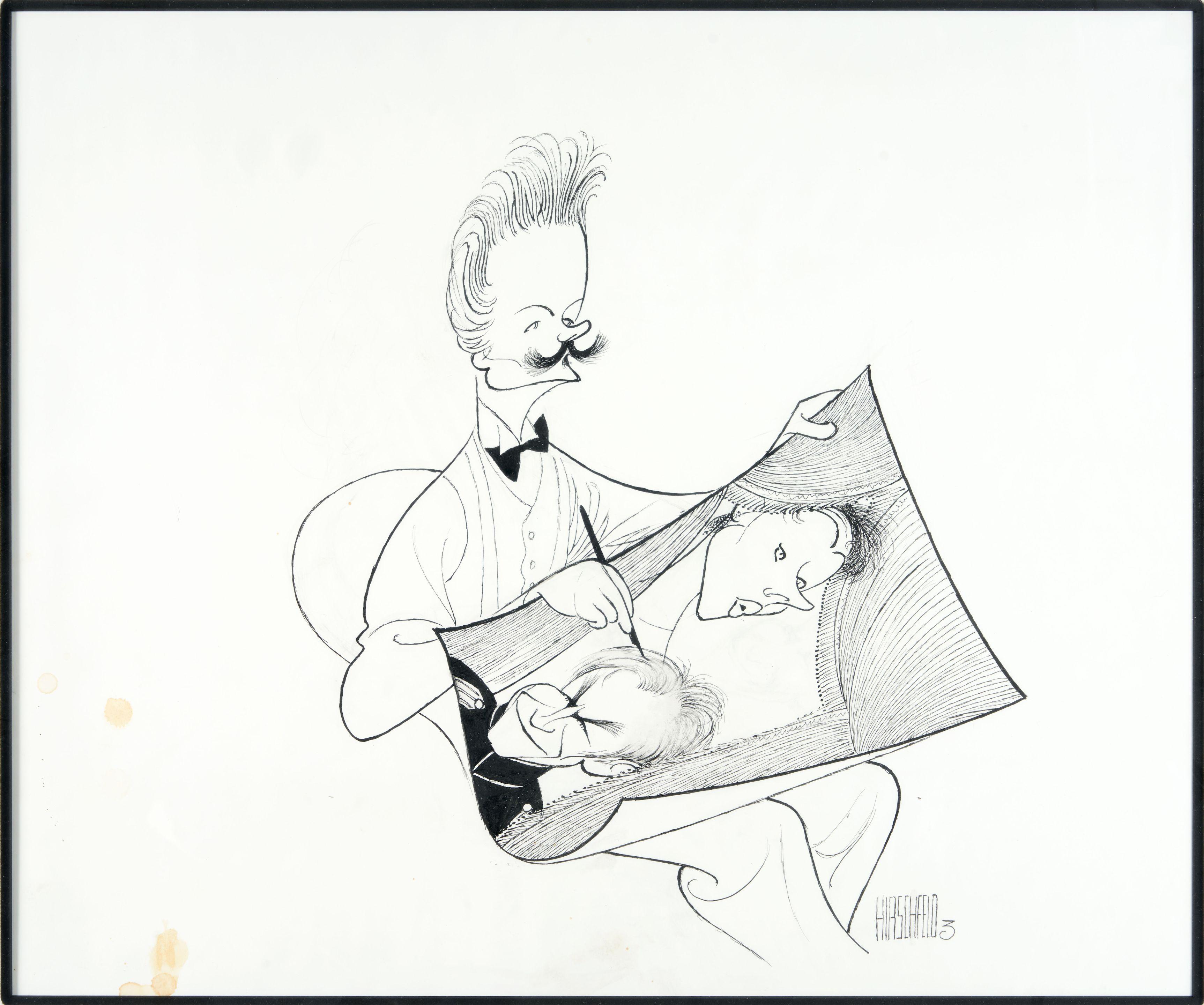 Albert Hirschfeld - Albert Hirschfeld (American, 1903-2003)