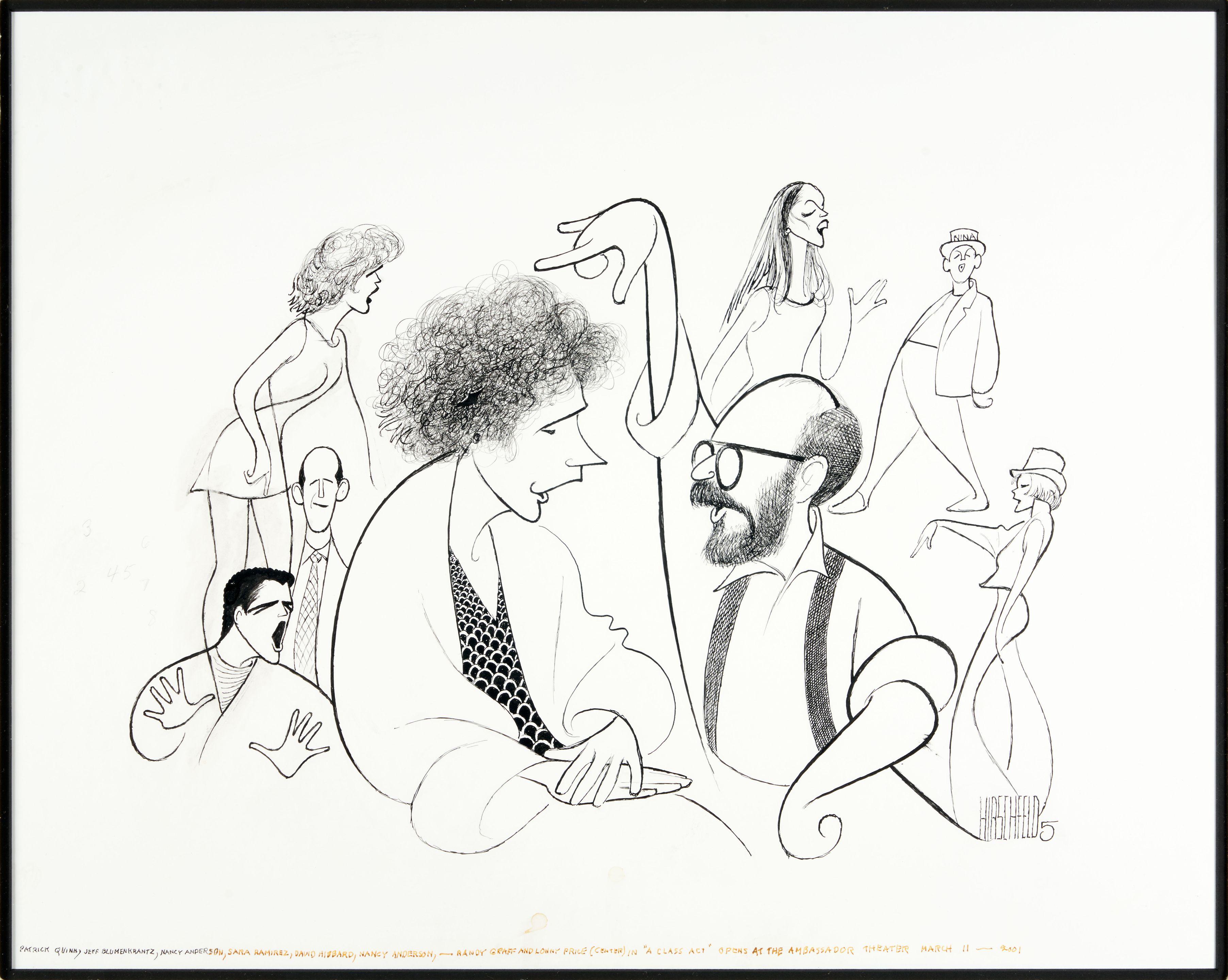 Albert Hirschfeld - Albert Hirschfeld (American, 1903-2003)