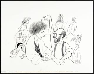 Albert Hirschfeld - Albert Hirschfeld (American, 1903-2003)
