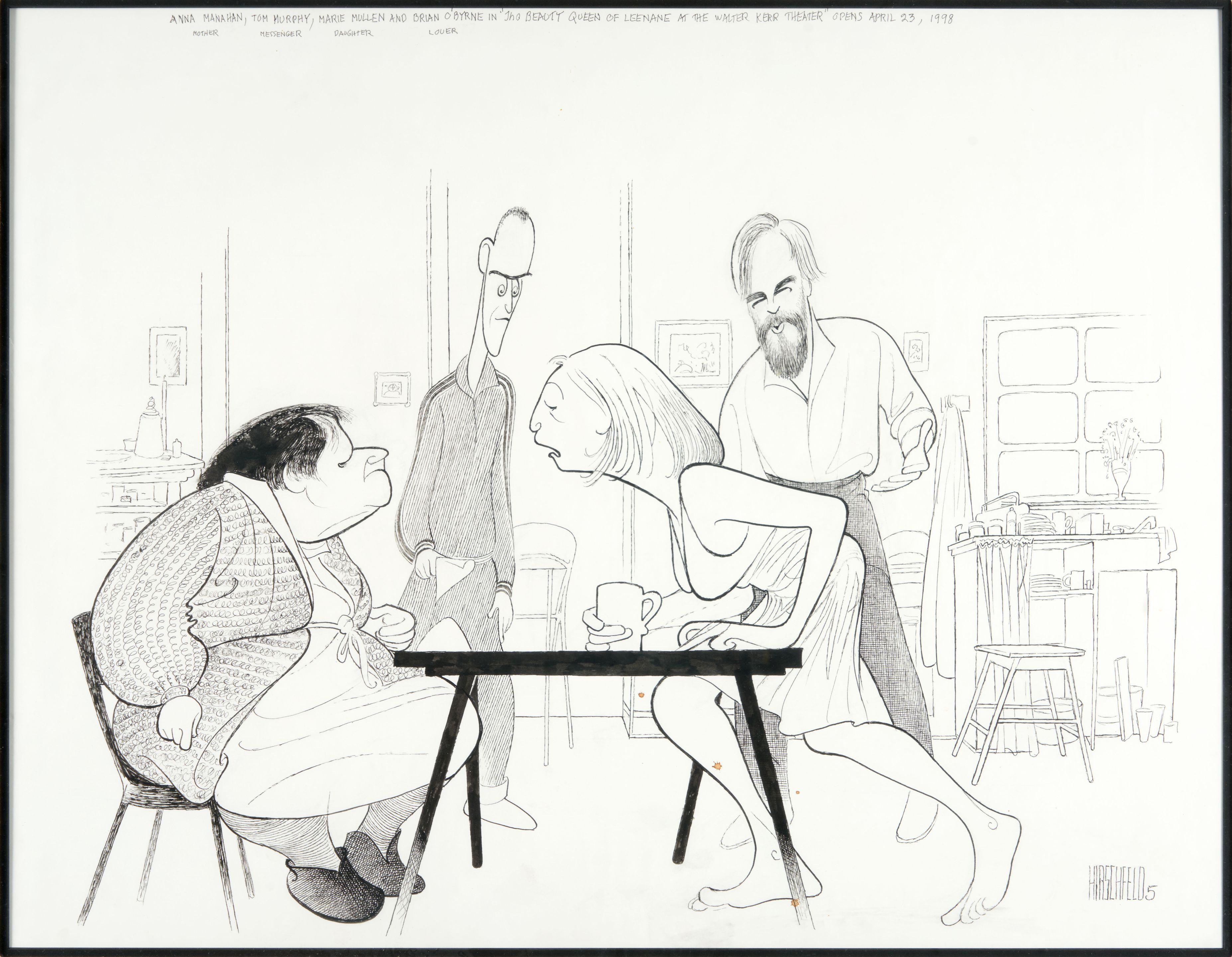 Albert Hirschfeld - Albert Hirschfeld (American, 1903-2003)