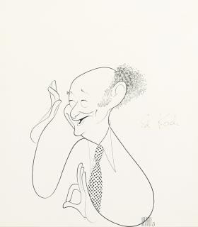 Albert Hirschfeld - Mayor Ed Koch