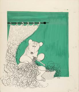 Albert Hirschfeld - Russian Bear
