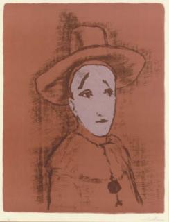 Albert Houthuesen - White Faced Clown