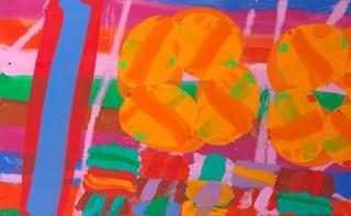 Albert Irvin R.A. - Bloomsbury (unframed)