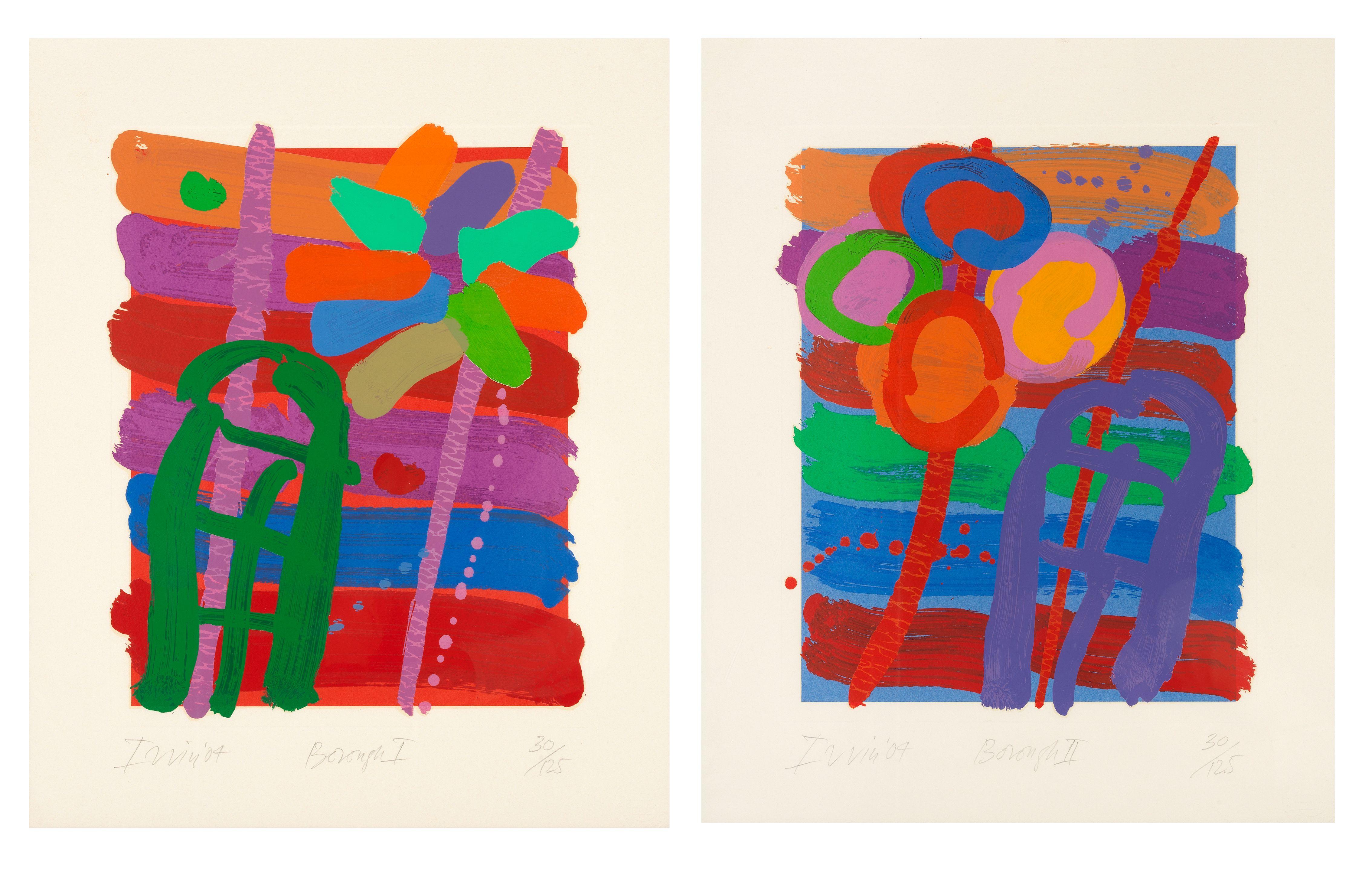 Albert Irvin R.A. - Borough I; Borough II