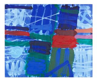 Albert Irvin R.A. - Chelsea II (unframed)