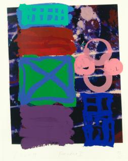 Albert Irvin R.A. - Pandora I & II