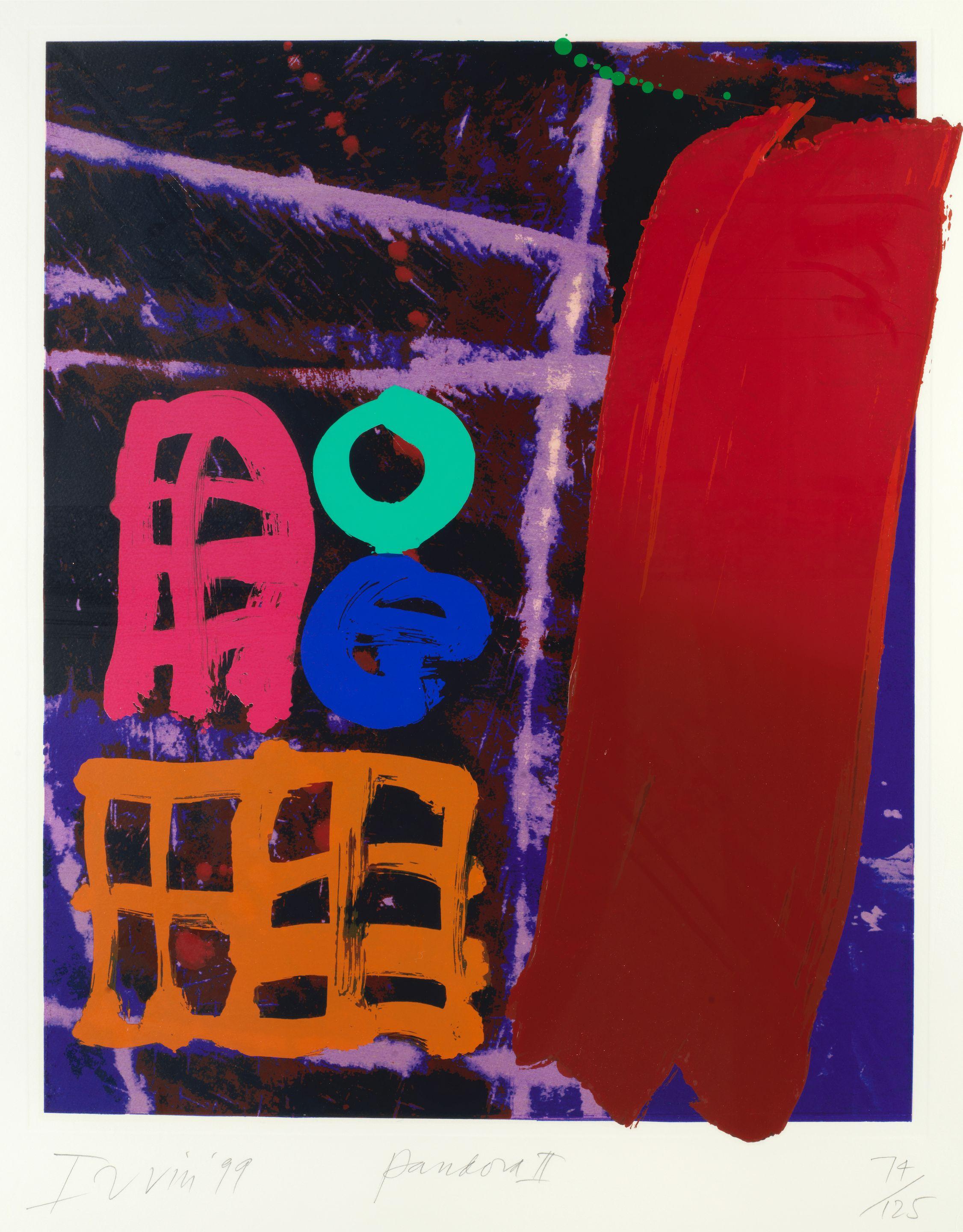 Albert Irvin R.A. - Pandora II