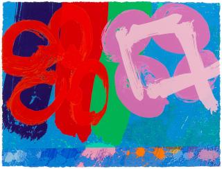 Albert Irvin R.A. - Plates III; IV; VI, from \'Louise\'