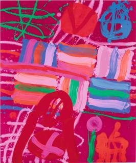 Albert Irvin, R.A. - Red Lion