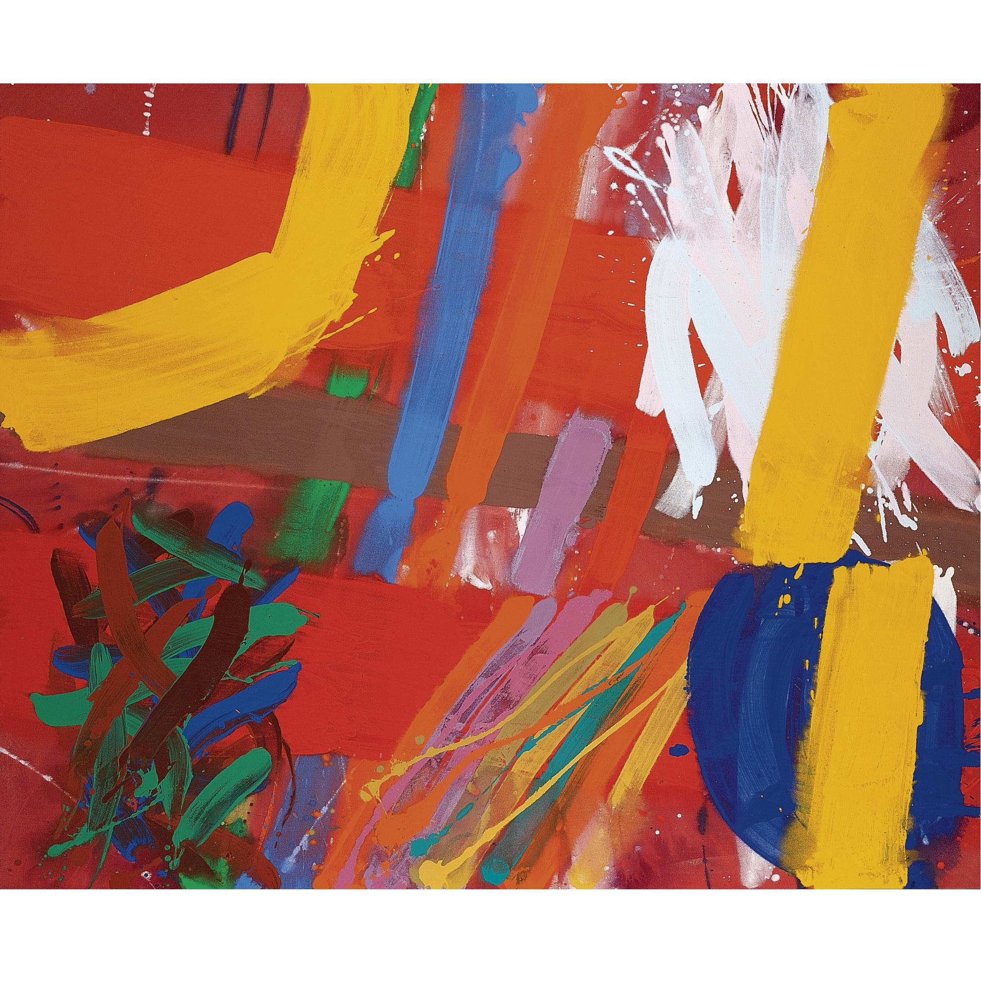 Albert Irvin - Study For Homerton