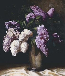 Albert J Sherman - Flower Study