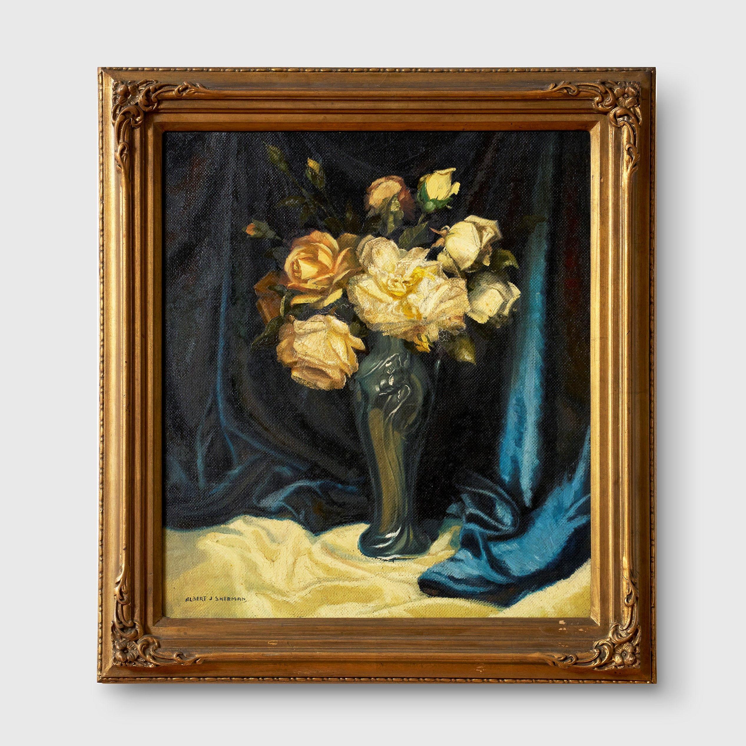 Albert James Sherman - Blue and Gold, c.1943