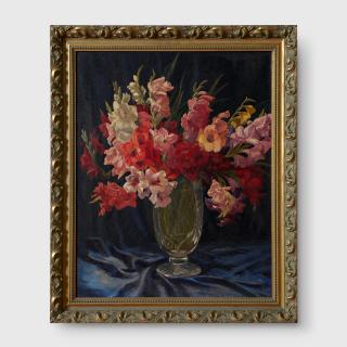 Albert James Sherman - Still Life with Gladioli