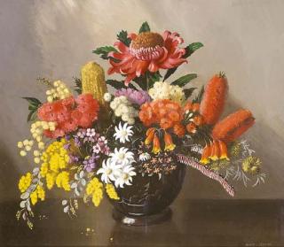 Albert John Sherman - Bowl of Flowers