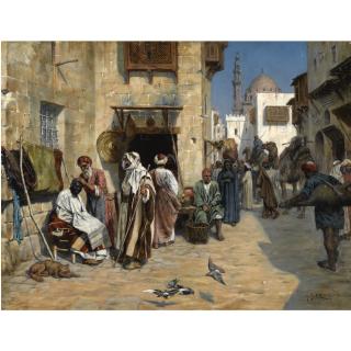 Albert Joseph Franke - German the Barber\'S Shop