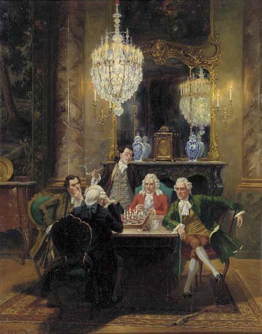 Albert Joseph Franke - The diversions of gentlemen