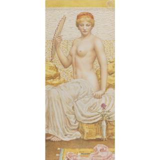 Albert Joseph Moore A.R.W.S. - British The Toilette
