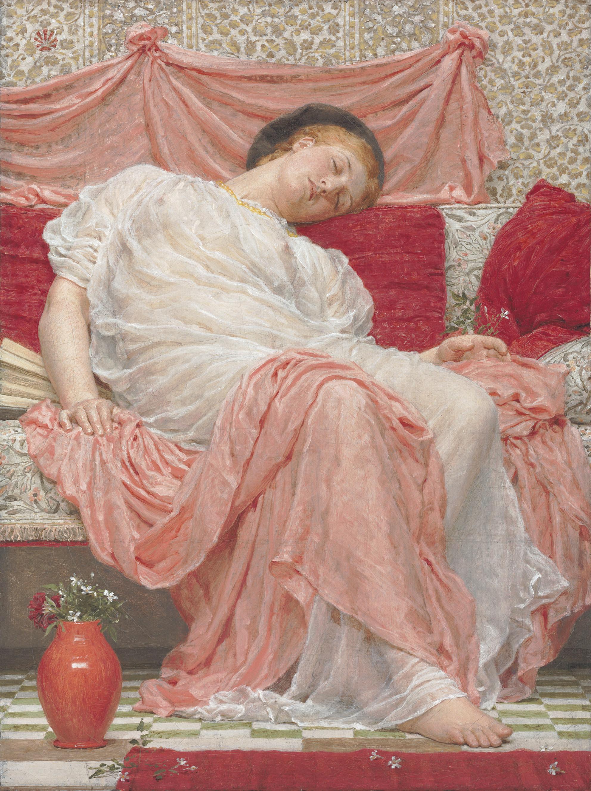 Albert Joseph Moore, A.R.W.S. - Jasmine