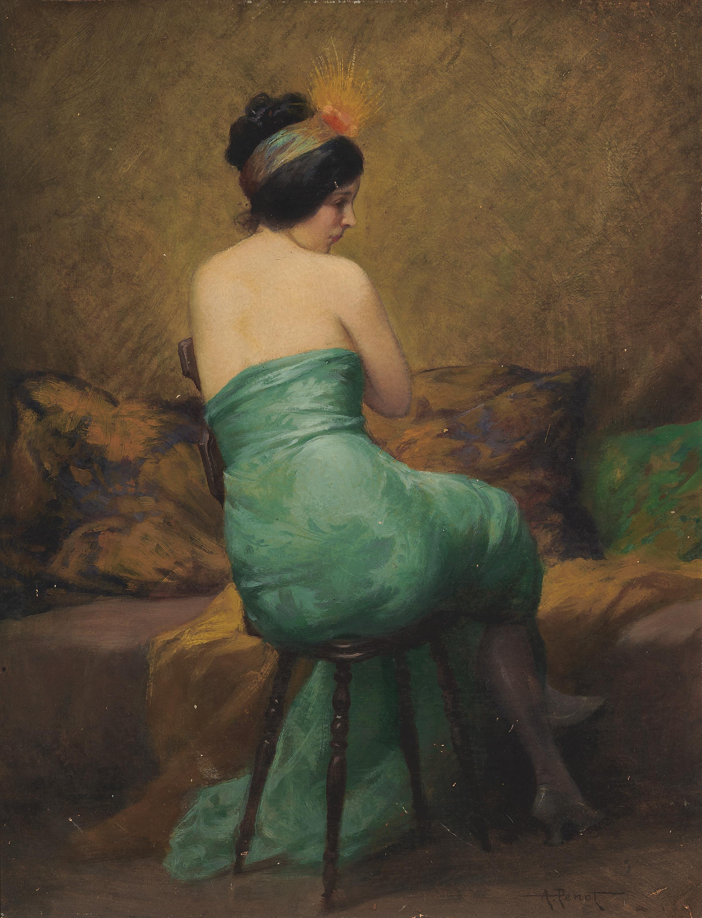 Albert Joseph Penot - The Feathered Headband