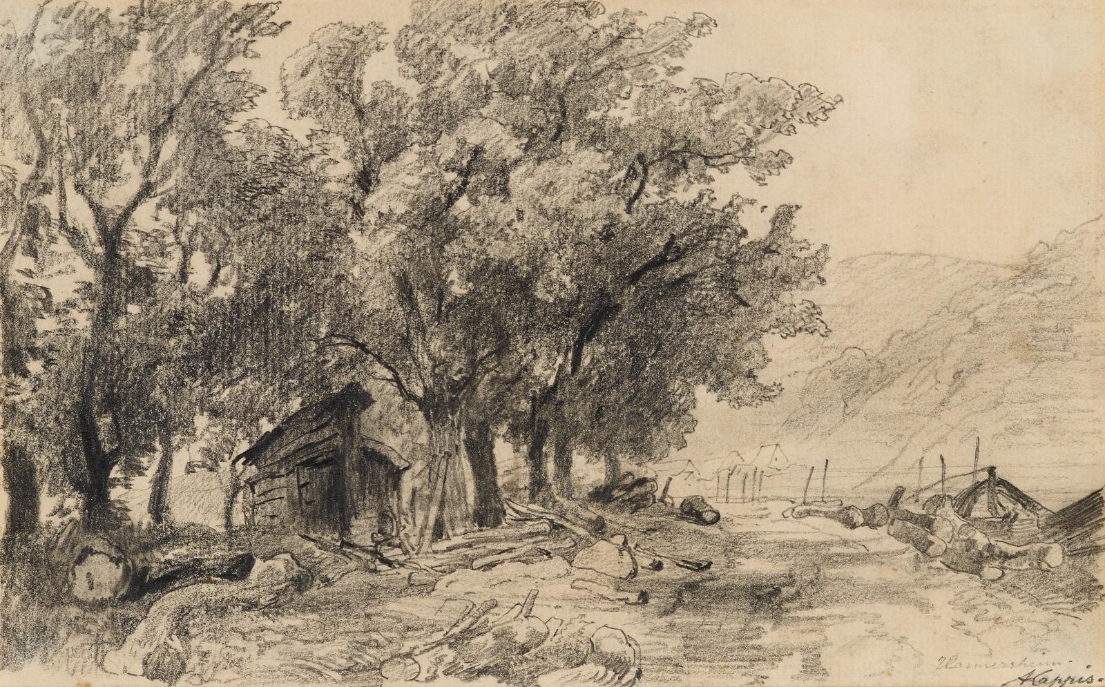 Albert Kappis - Am Neckar bei Hassmersheim