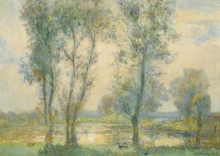 Albert Lebourg - Amfreville-La-Mi-Voie, Une Mare