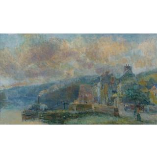 Albert Lebourg - Bateau À Vapeur À Croisset