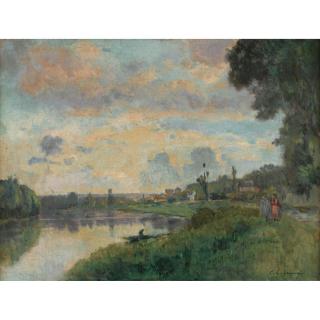 Albert Lebourg - Bords De Seine Aux Environs De Rouen