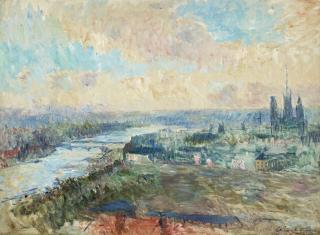 Albert Lebourg - La Seine à Rouen