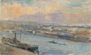Albert Lebourg - La Seine à Rouen