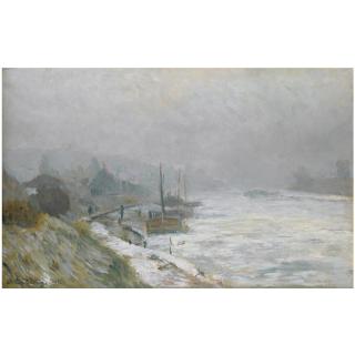 Albert Lebourg - La Seine En Hiver