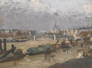 Albert Lebourg - Le Chevet De Notre Dame