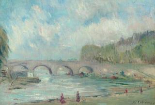 Albert Lebourg - Le pont Marie