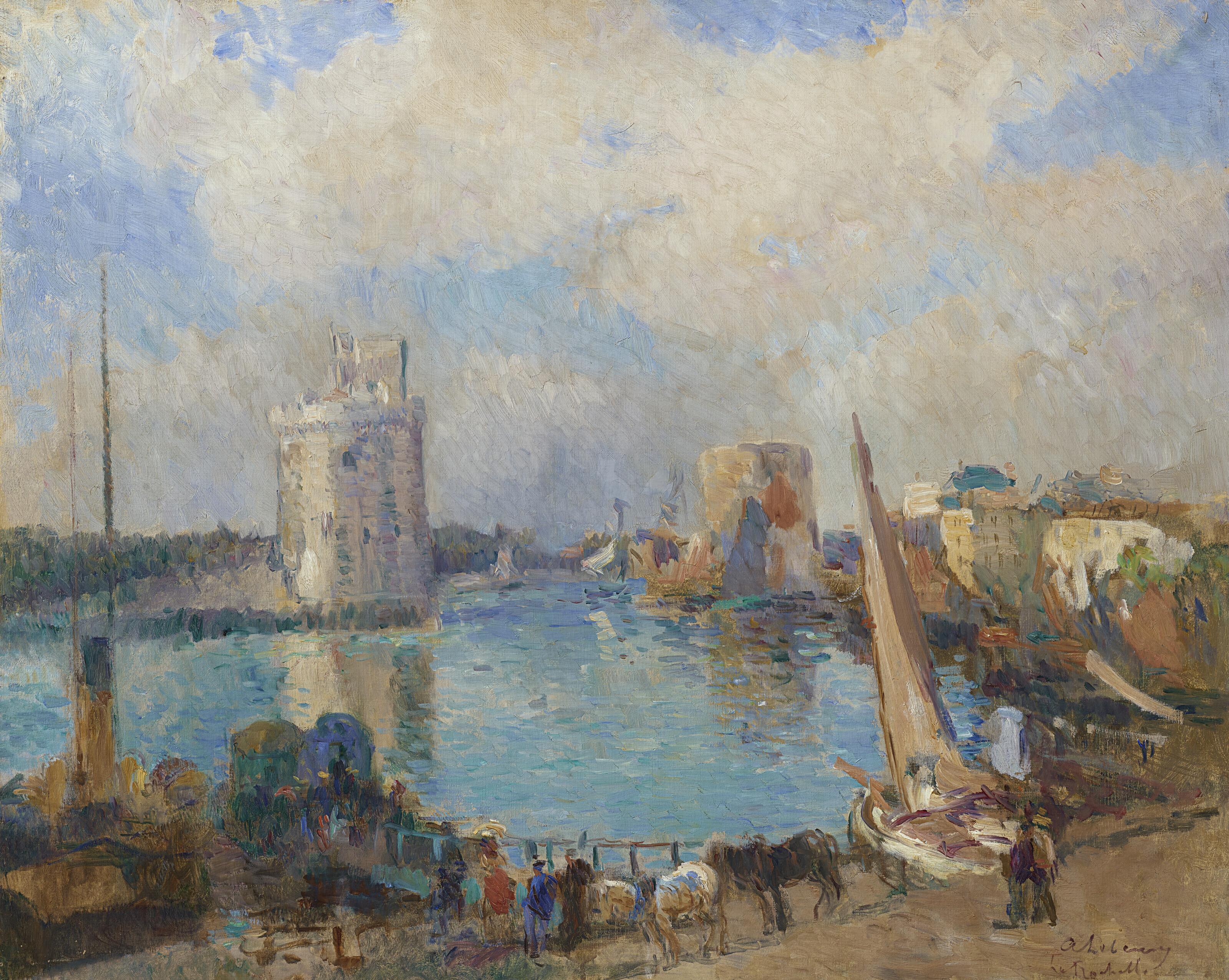 Albert Lebourg - Le port de La Rochelle